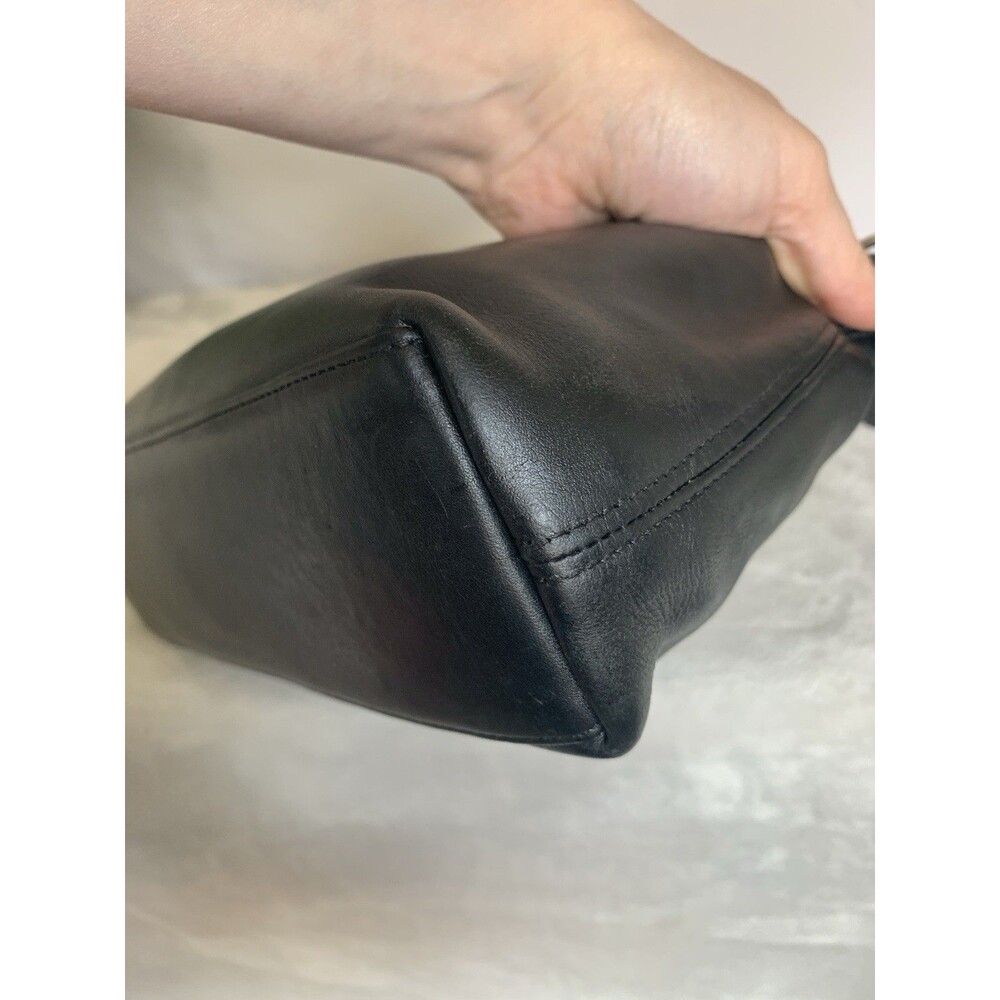 Coach Vintage Legacy 9059 Small Hobo Shoulder Bag Black Made in USA - Picture 11 of 16